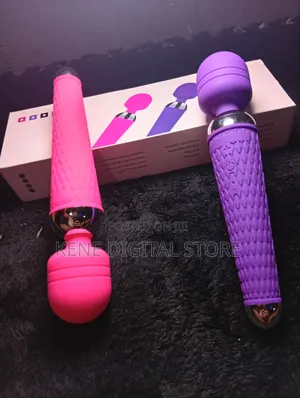 10-Mode Female Wand Vibrator , USB Rechargeable, 240mm
