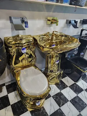 Executive Gold Master Water Closet With Basin