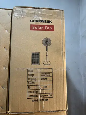 Solar Fan LED CHARNEER
