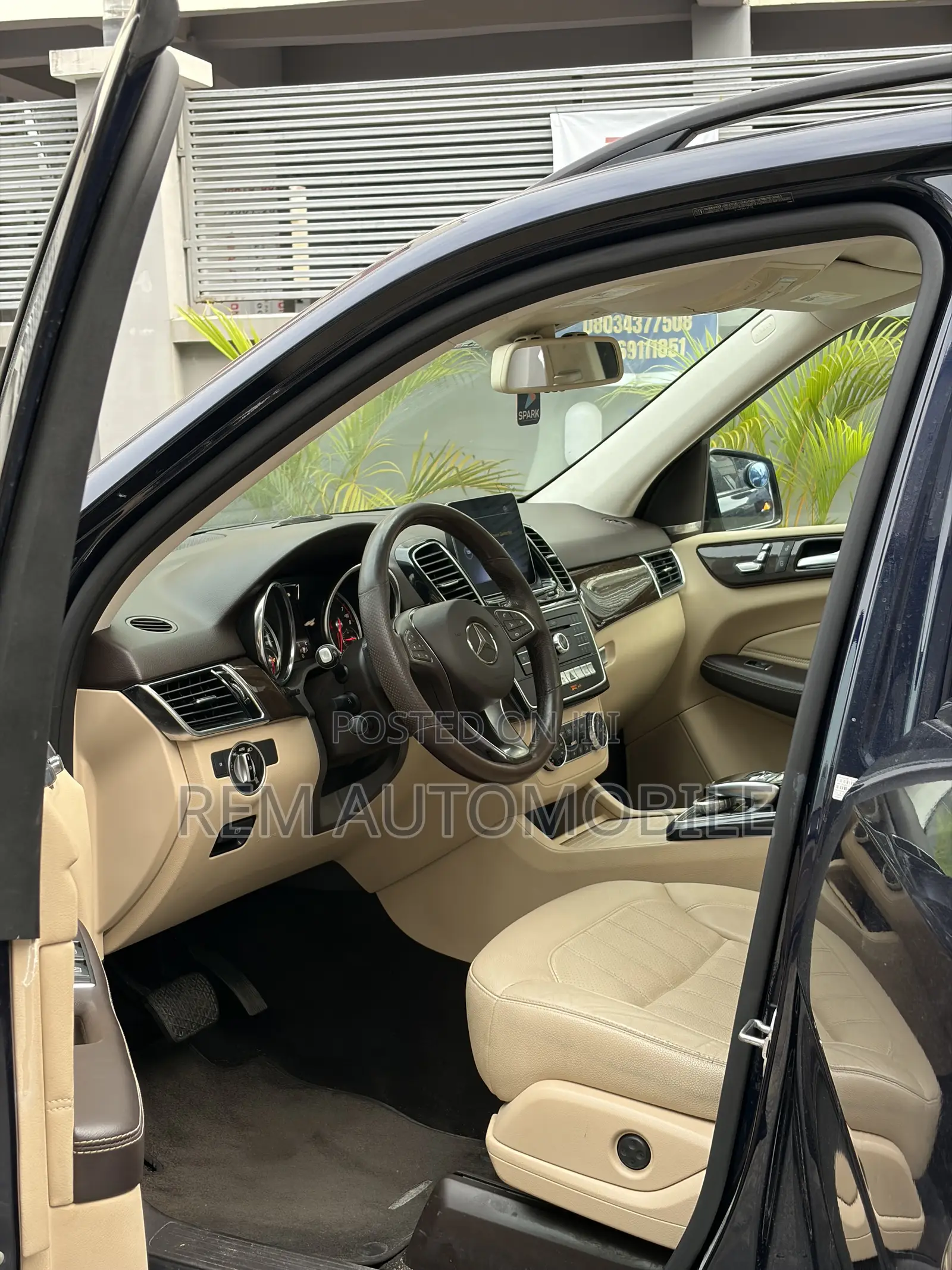 Mercedes-Benz GLE-Class 2018 Blue