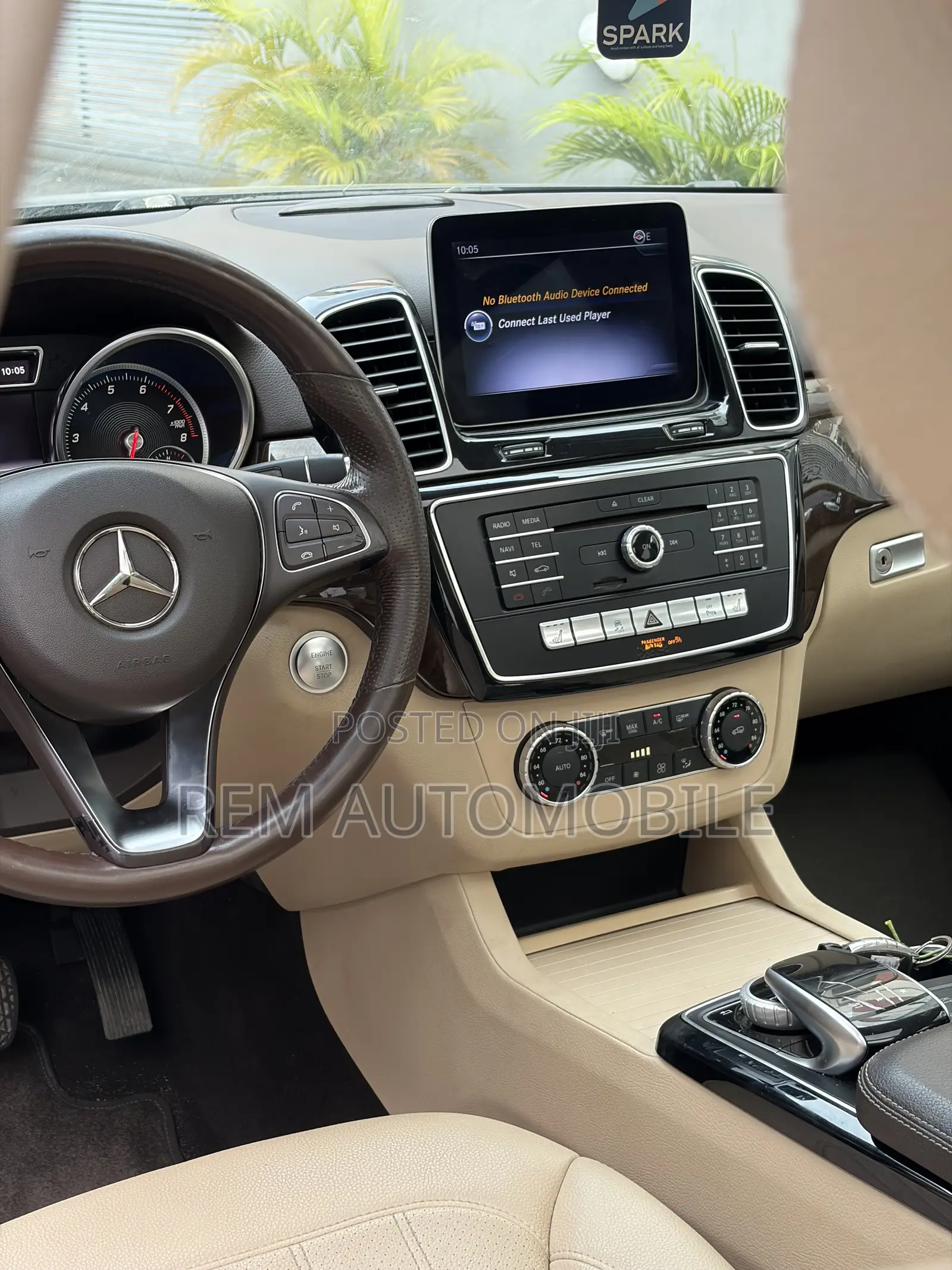 Mercedes-Benz GLE-Class 2018 Blue