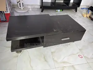 Black Wooden Center Table