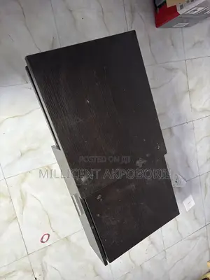 Black Wooden Center Table