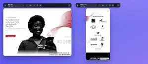 Very Professional Landing Page Website