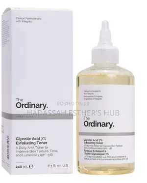 The Ordinary Glycolic Acid 7% Exfoliating Toner, 240ml
