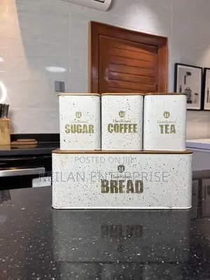 Bread , Tea, Sugar Coffee Canisters