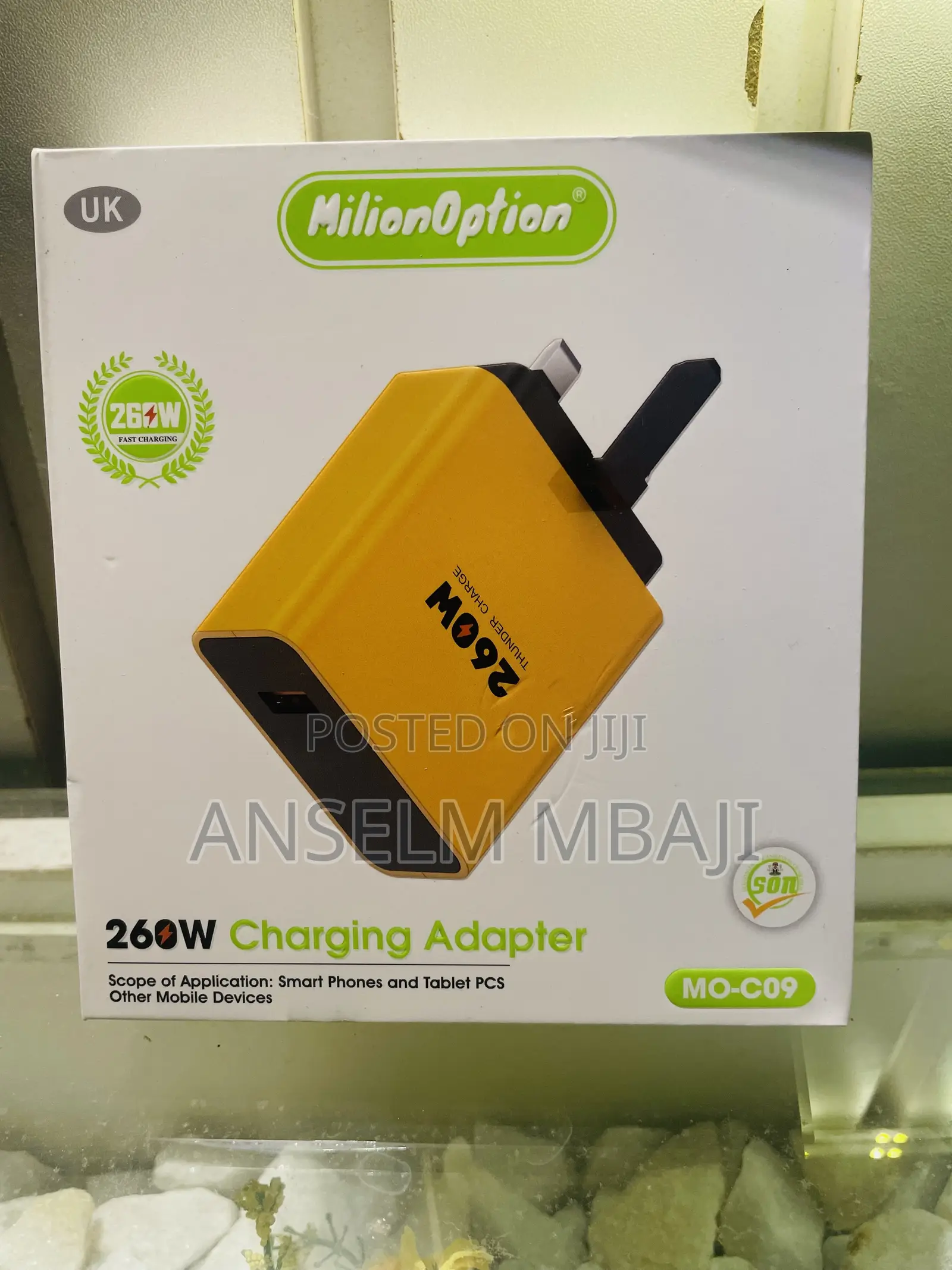 260W Charging Adapter With Type C Cord