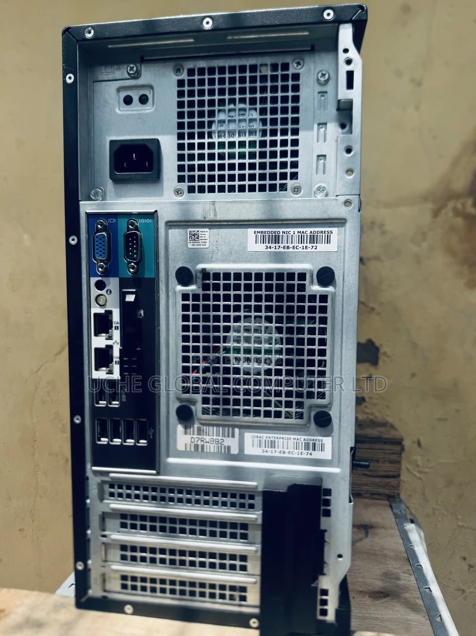 Server Dell PowerEdge T130 16GB Intel Xeon HDD 1T