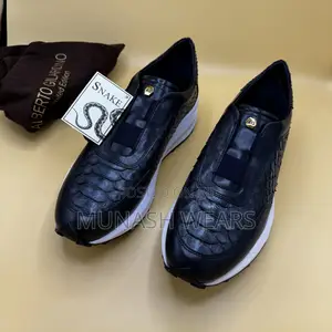 Italian Alberto Snake Skin Leather Shoe 40-46 Available