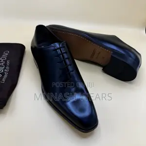 Italian Alberto Laceup Leather Shoes 40-46