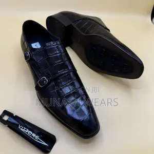 Original Italian Vittore Side Buckle Shoes 40-46