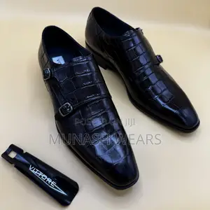 Original Italian Vittore Side Buckle Shoes 40-46