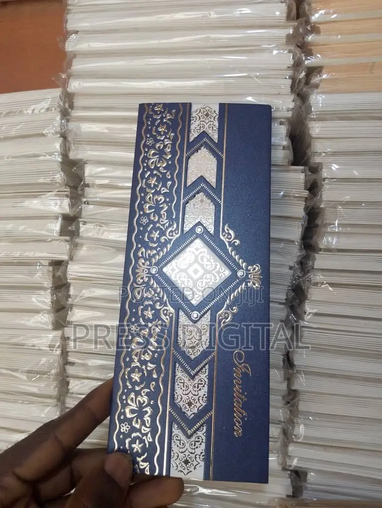 Modern Marriage Invitation Card