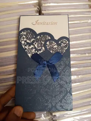 Modern Marriage Invitation Card