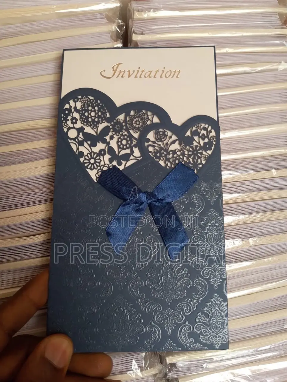 Modern Marriage Invitation Card