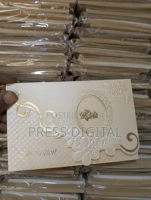 Modern Marriage Invitation Card