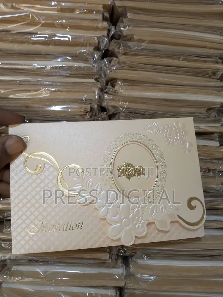 Modern Marriage Invitation Card