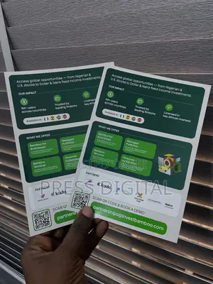 Sharp Printed Handbill