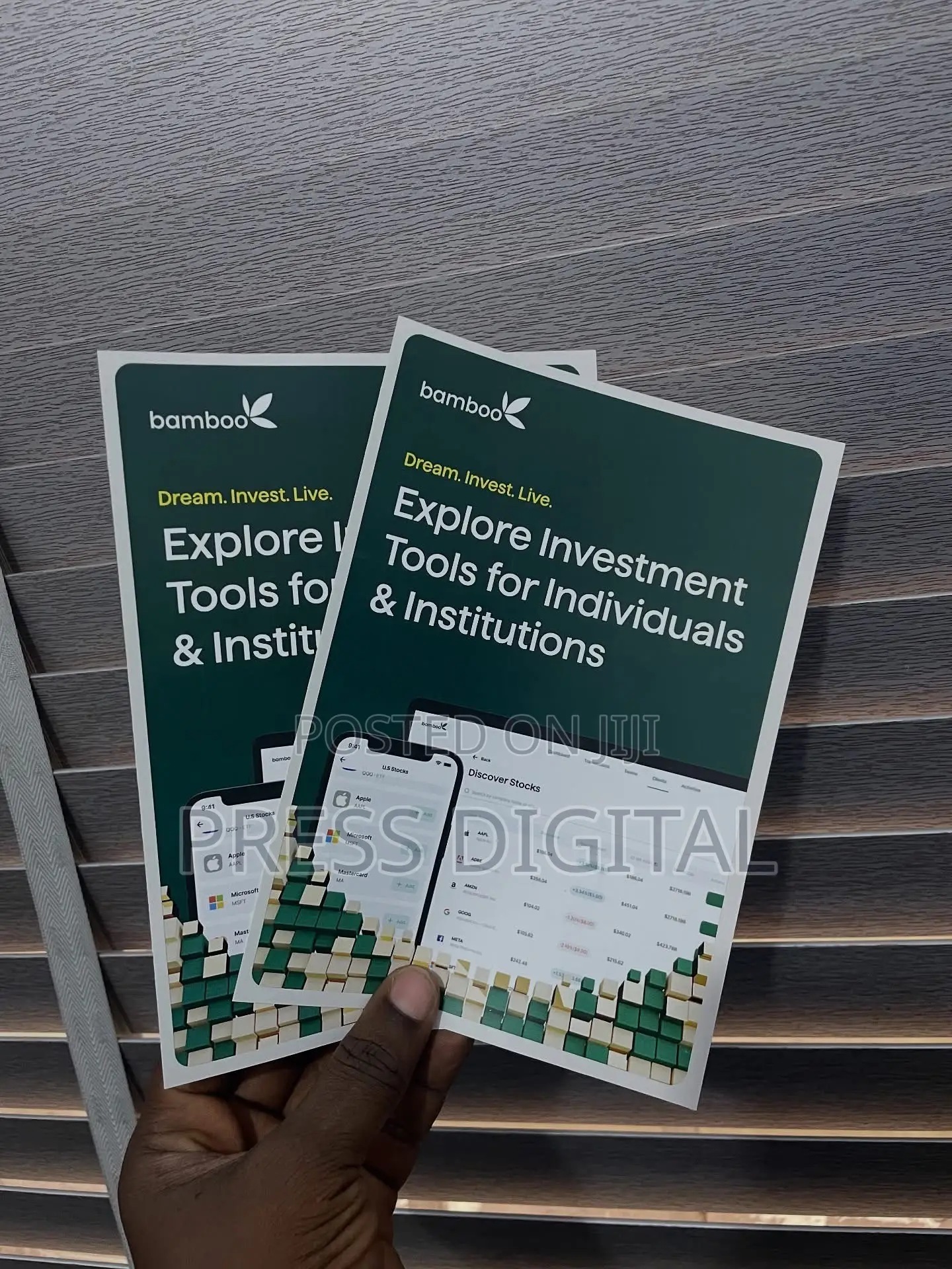 Sharp Printed Handbill
