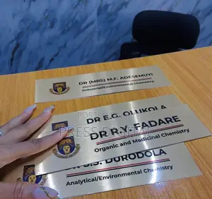 Hanging Corporate Office Tag Sign