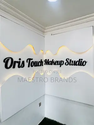 Indoor Signage With Interior Design