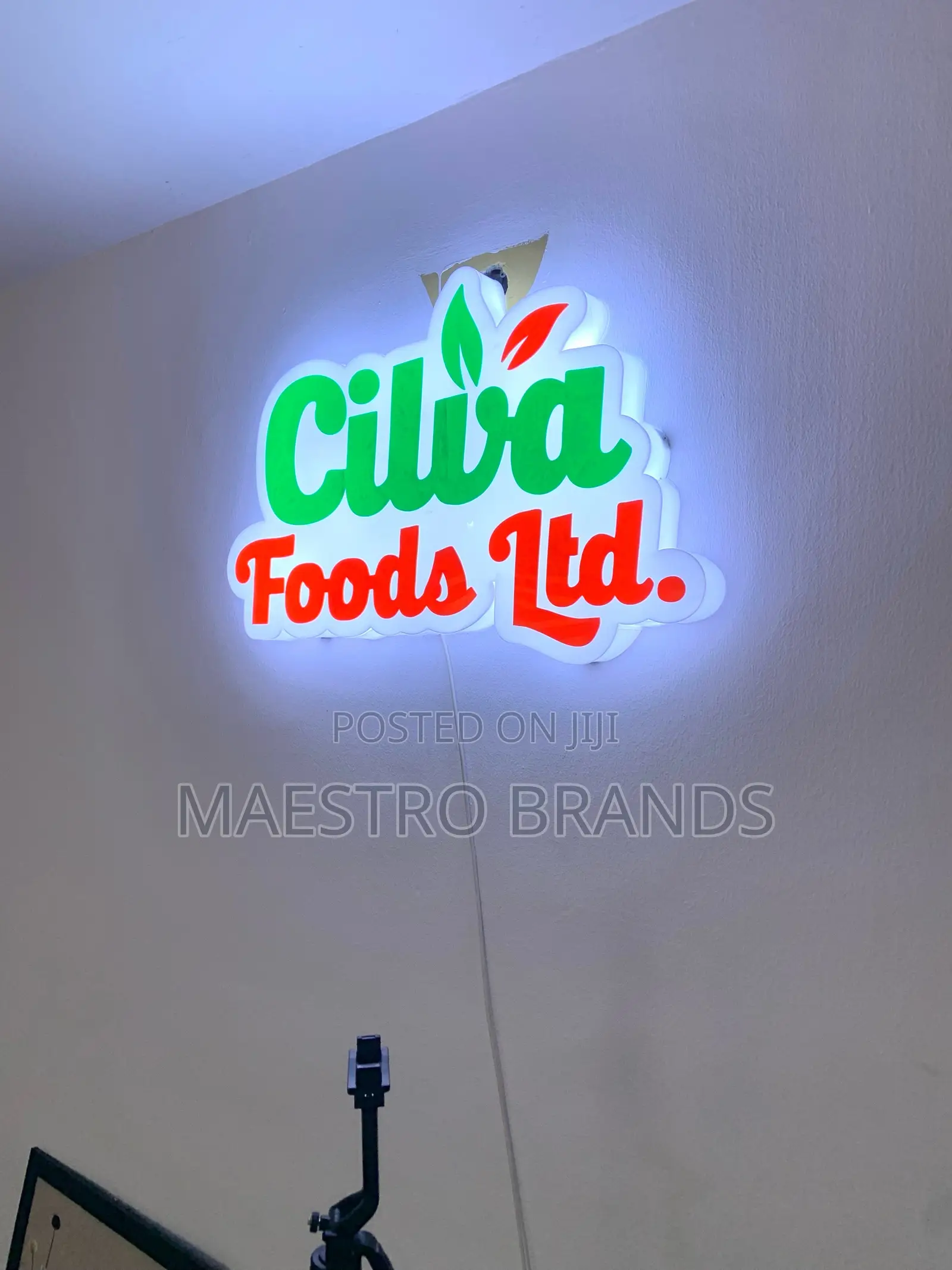 Indoor Signage With Interior Design