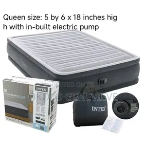 Queensize 5ft X 6ft 18inches Height With Built in Electric Pump