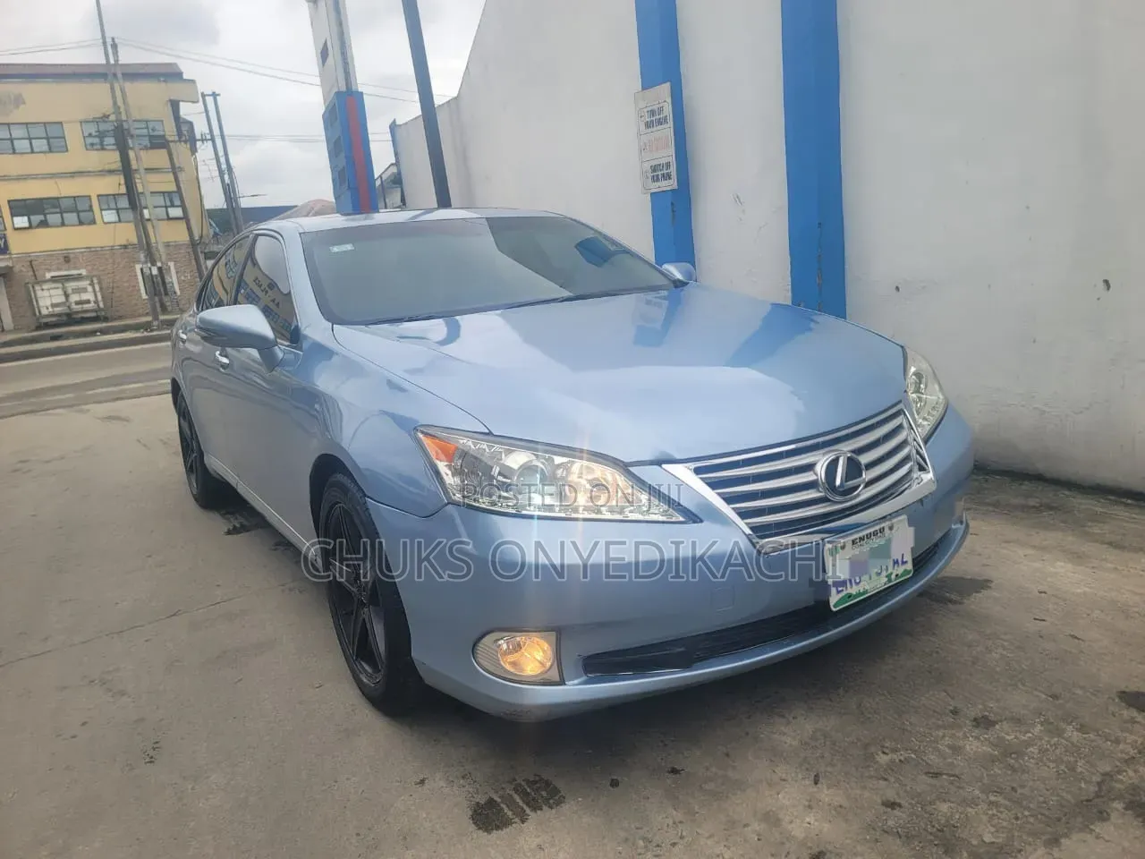 Lexus ES 2012 Blue