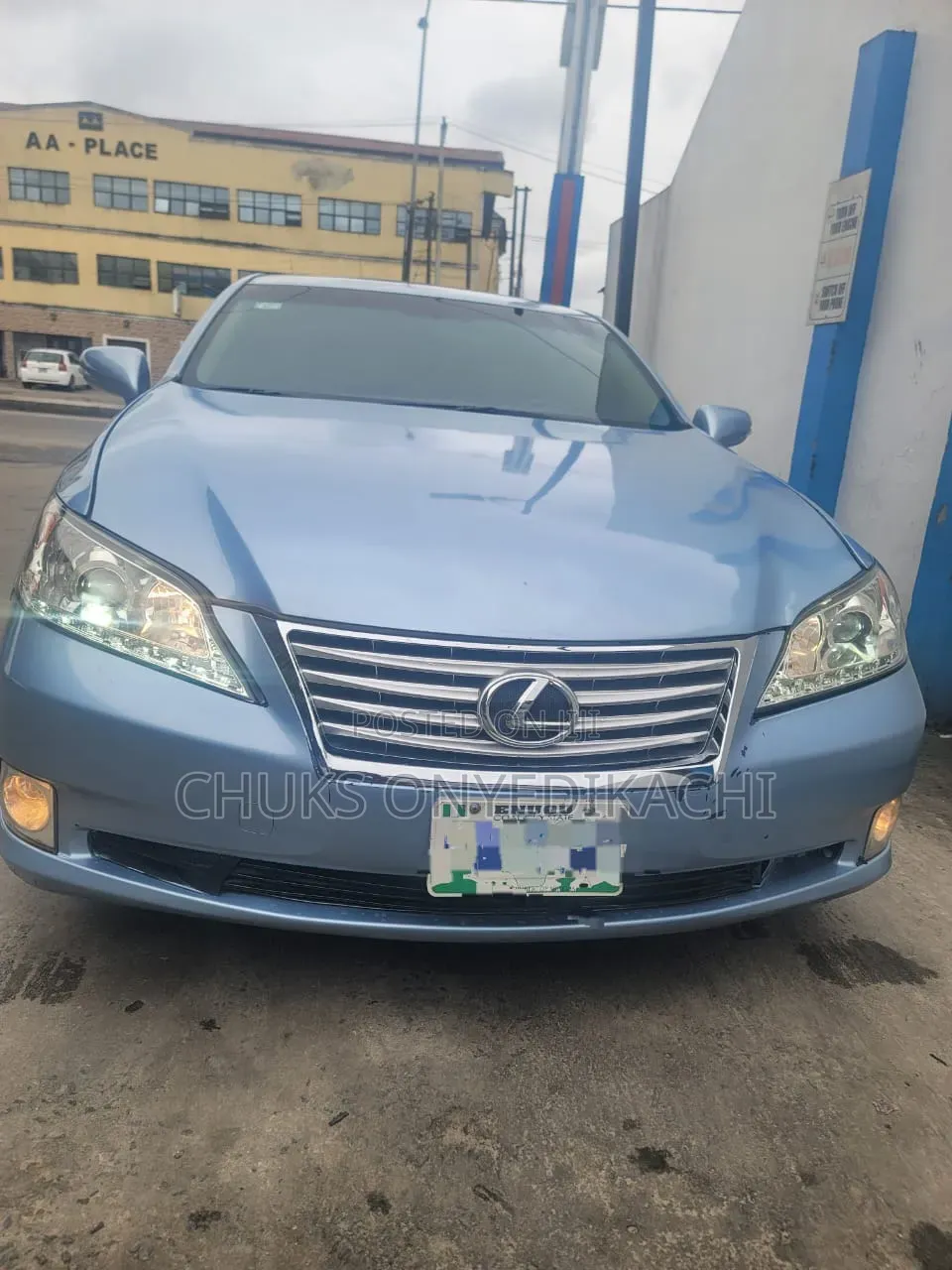 Lexus ES 2012 Blue