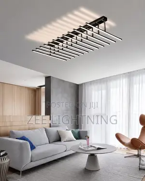 New Modern LED Math Line Design Ceiling Flush (12 Hands)