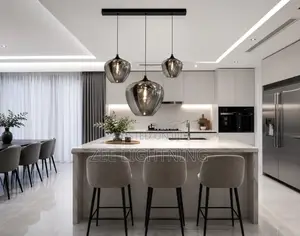 By 3 Ombré Glass for Kitchen and Dining Light