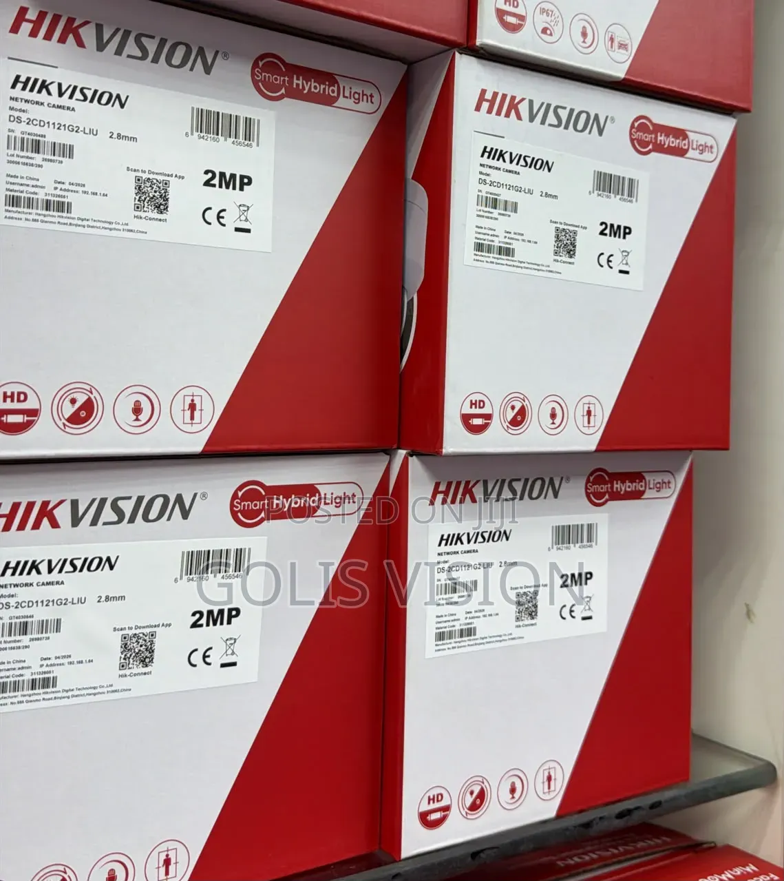 Hikvision 2MP Smart Hybrid Light Fixed Turret Network IP Camera