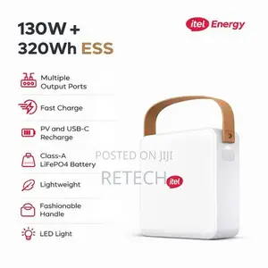 Itel Energy 100,000mAh 320Wh Power Go Portable Power Station