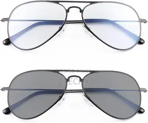 MIRYEA Photochromic Progressive Multifocus Reading Glasses Blue Light