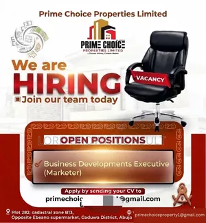 Business Development Executives Vacancy