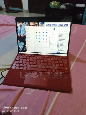 Microsoft Surface Pro X 16GB Qualcomm Snapdragon X Elite SSD 512GB