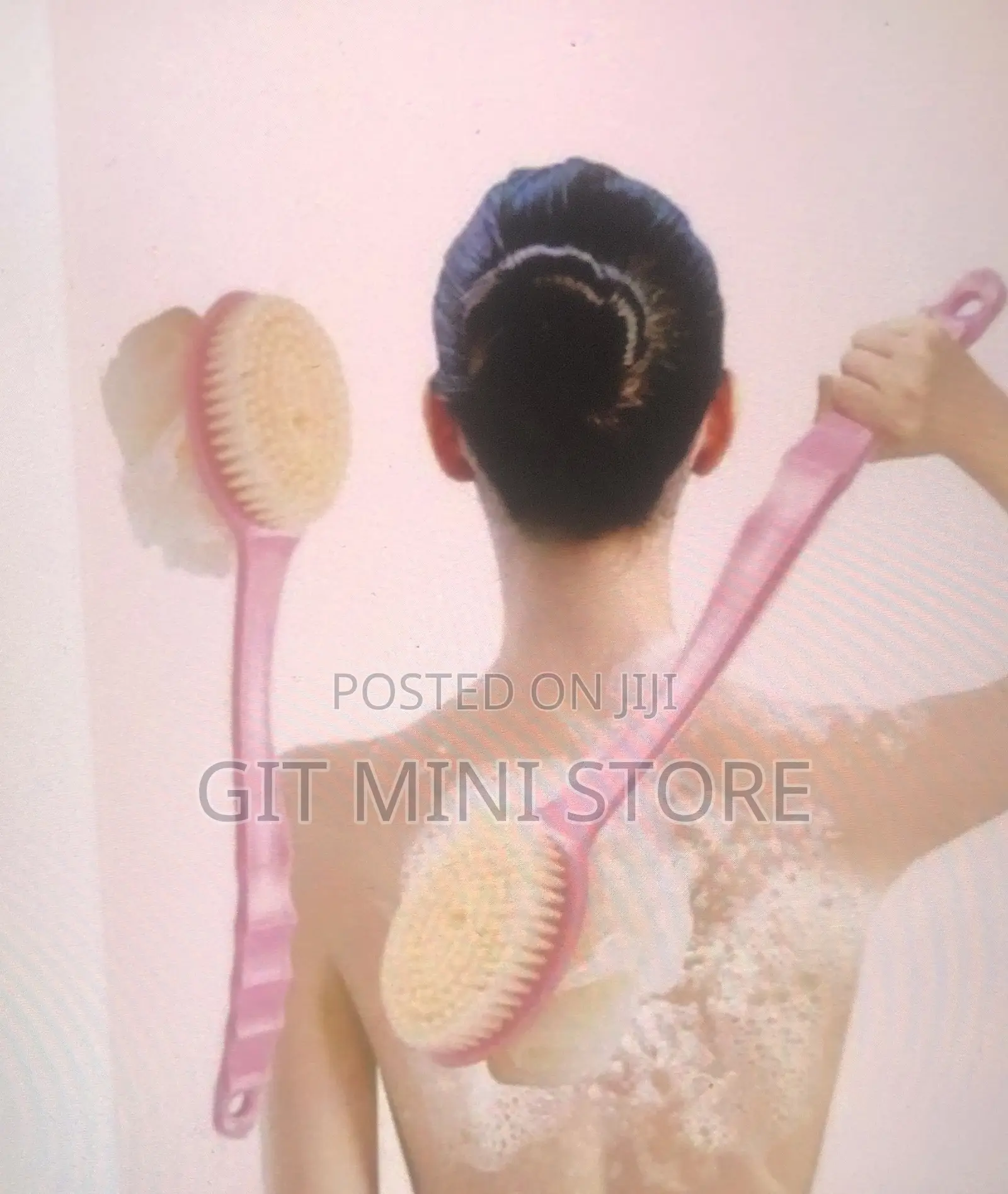 Long Handled Exfoliating Bath Sponge Back Scrubbing Soft Brush