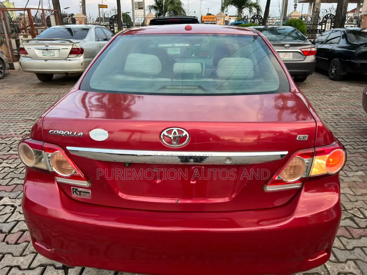 Toyota Corolla 2012 Red