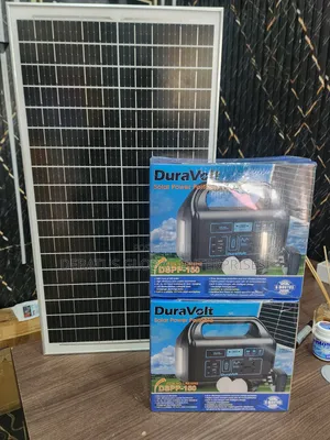 Mini Solar Power Station 150W _ Solar AC Charging