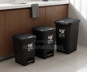 Foot Press Waste Bin 20Litres Also Available in 10L ,15L, 30L