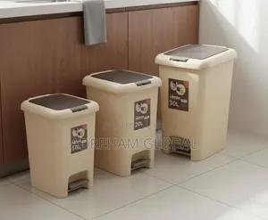 Foot Press Waste Bin 20Litres Also Available in 10L ,15L, 30L