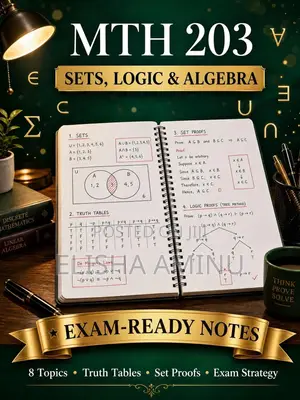 Sets, Logic Algebra Exam-Ready Notes — Full Course PDF