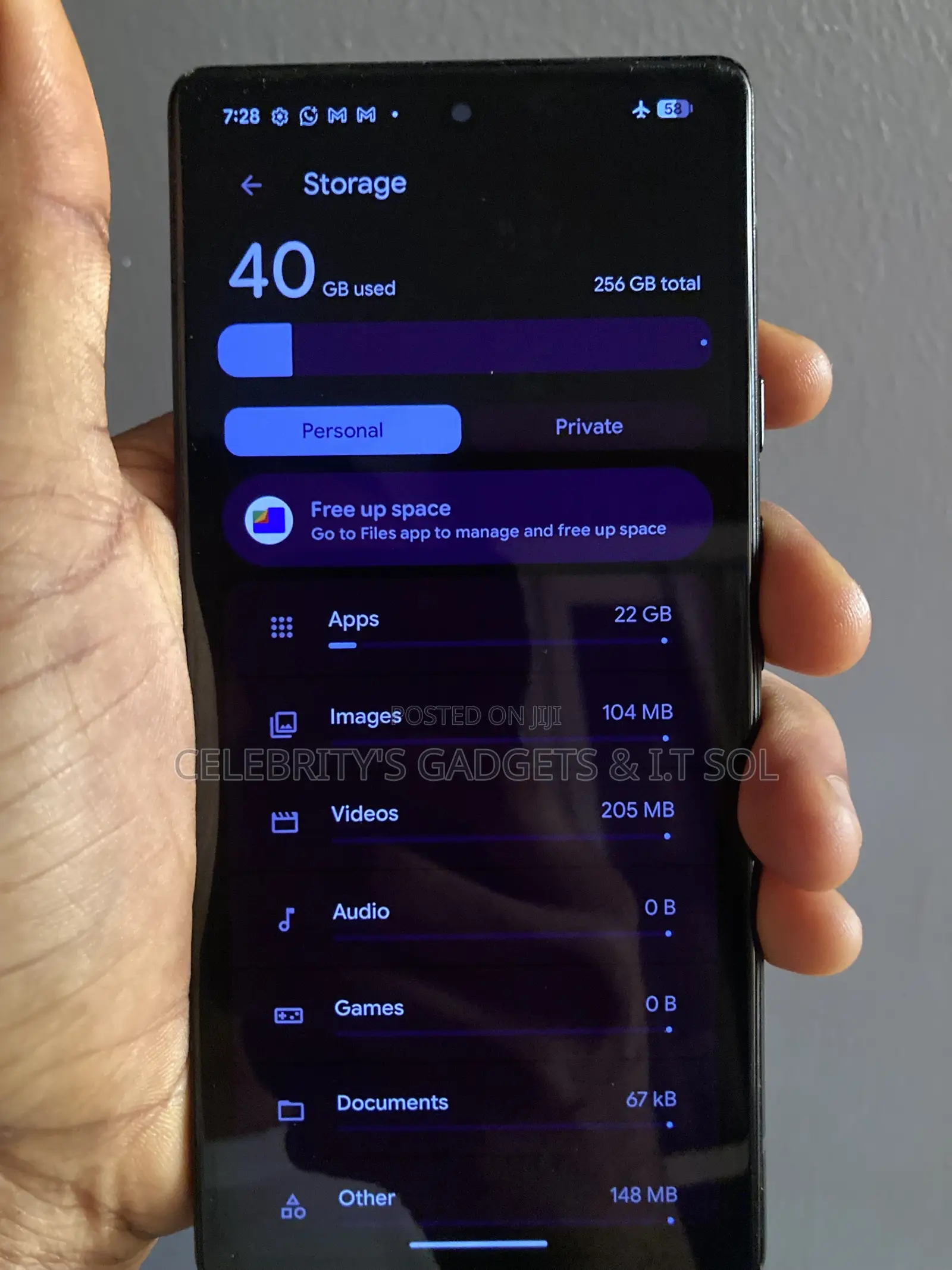 Google Pixel 6 256 GB Black