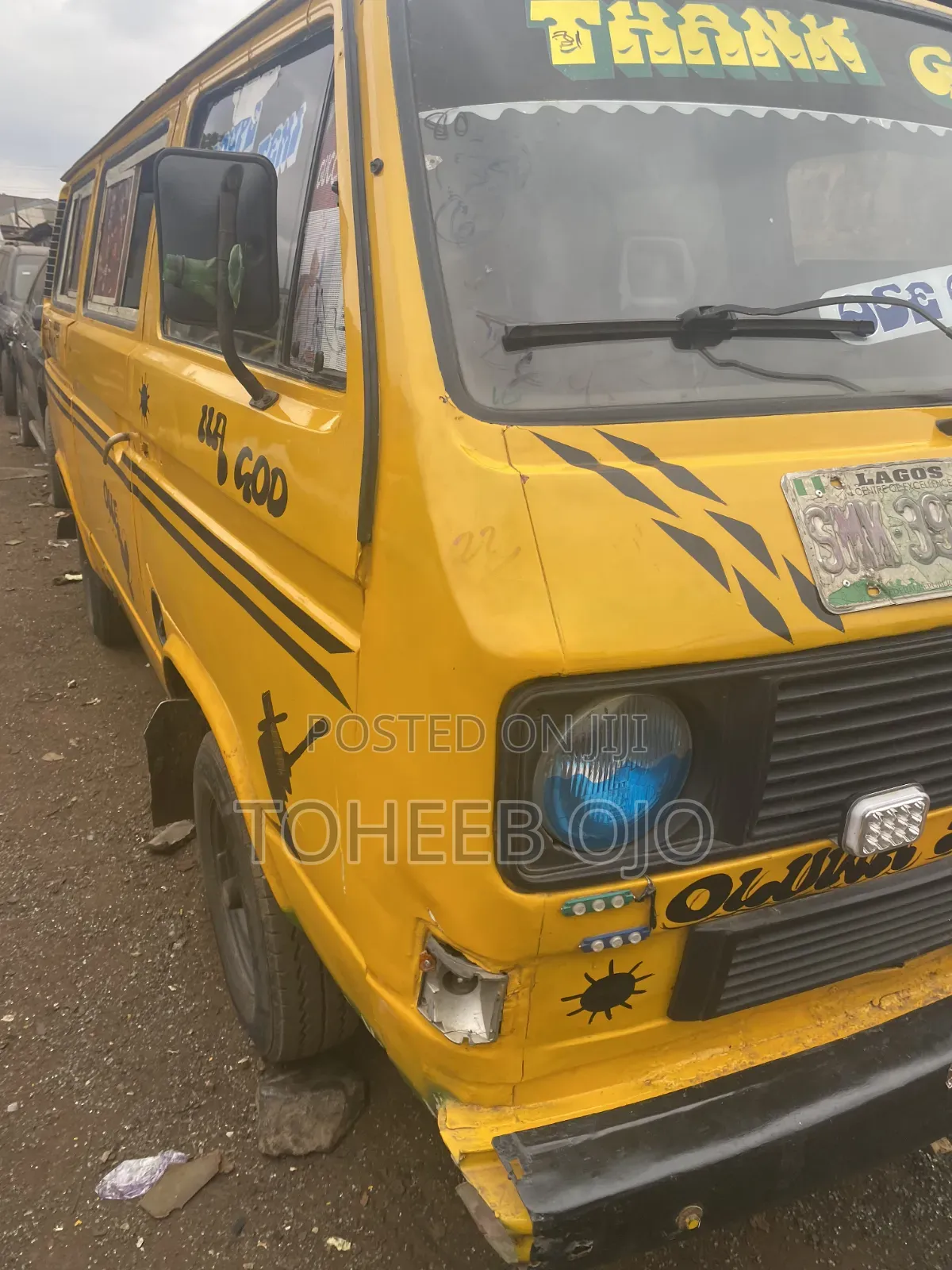 Volkswagen Transporter 1995 Yellow