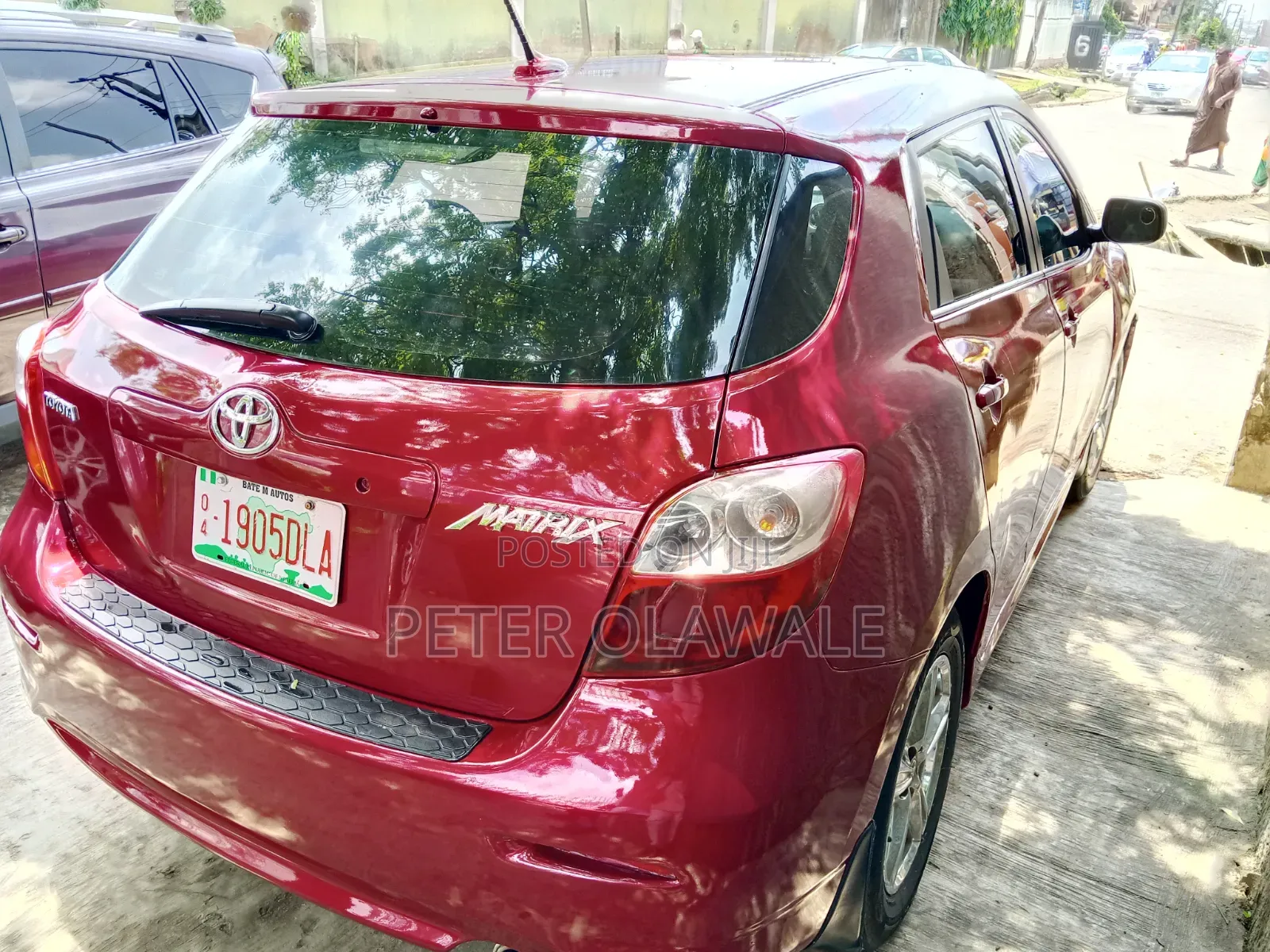 Toyota Matrix 2011 Red