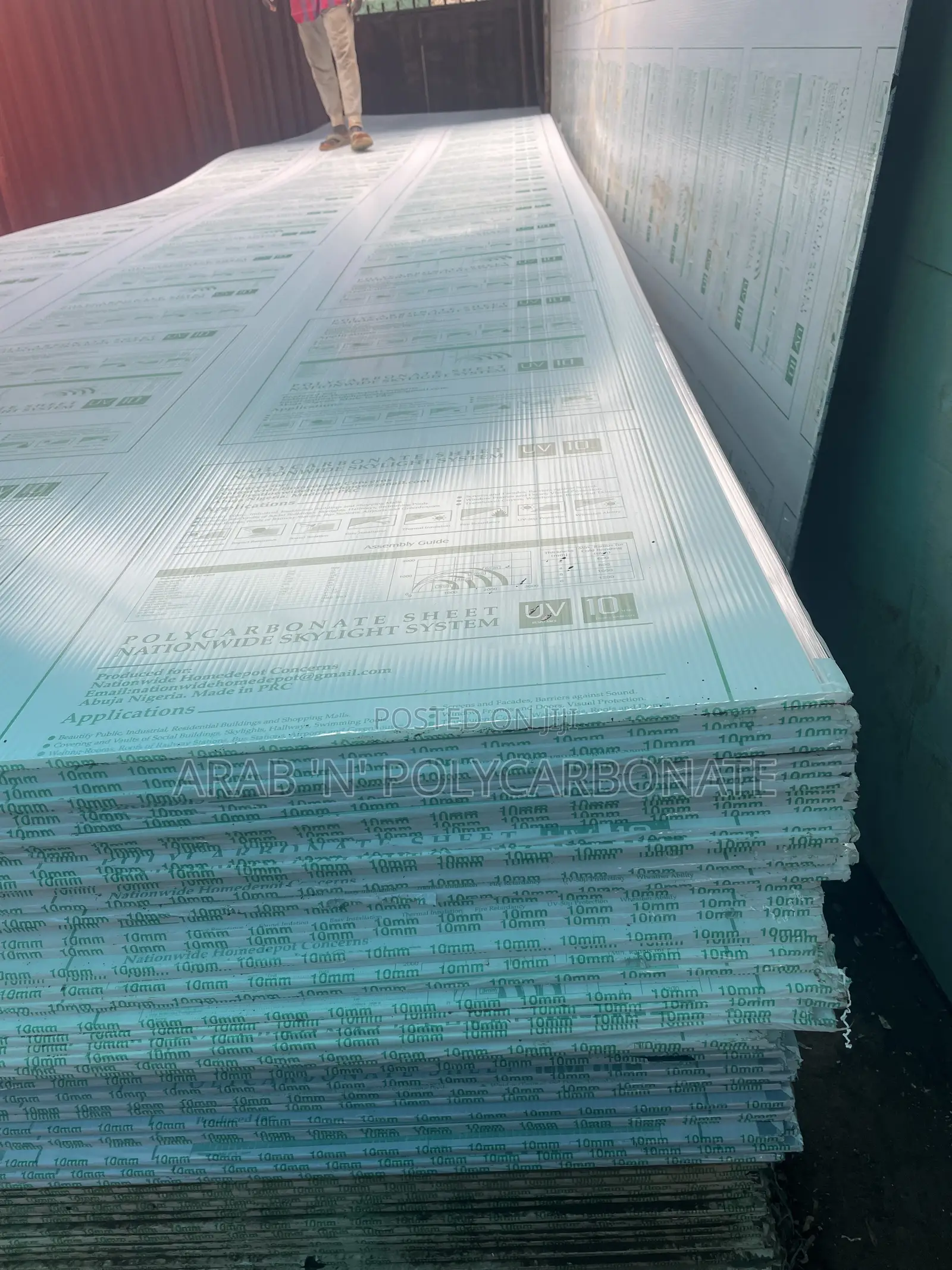 Improved Danpalon and U Lock Polycarbonate Supplier