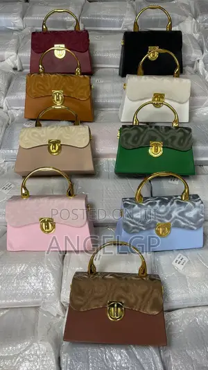 Handbags Available in Different Colors.