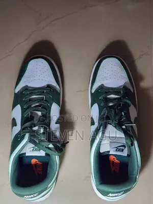 Original Nike Dunk Low Retro Varsity Green, US Pre-Owned Sneakers