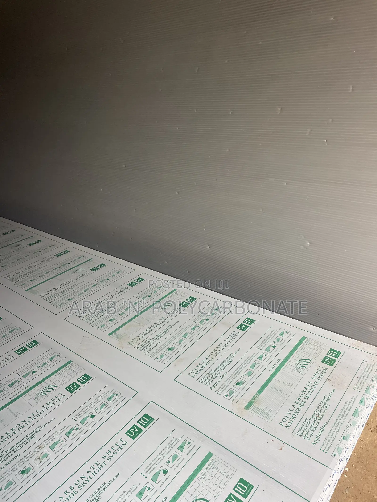 Imported Grade Danpalon Polycarbonate Sheets