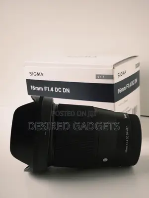 Sigma 16mm F1.4 for Sony